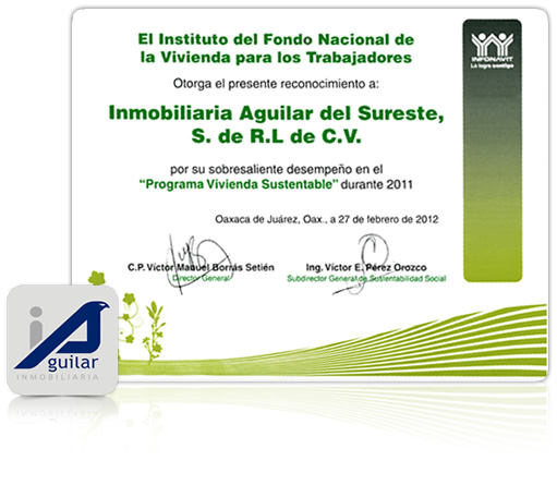 Reconocimiento de vida sustentable